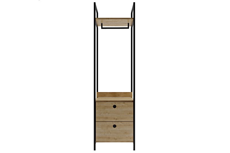 Garderobe Ruseni 50x40 cm - Natur - Oppbevaring - Garderober & garderobesystem