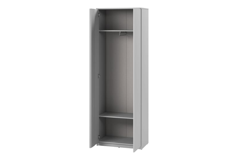 Garderobe Simply 69 cm - Grå - Oppbevaring - Garderober & garderobesystem