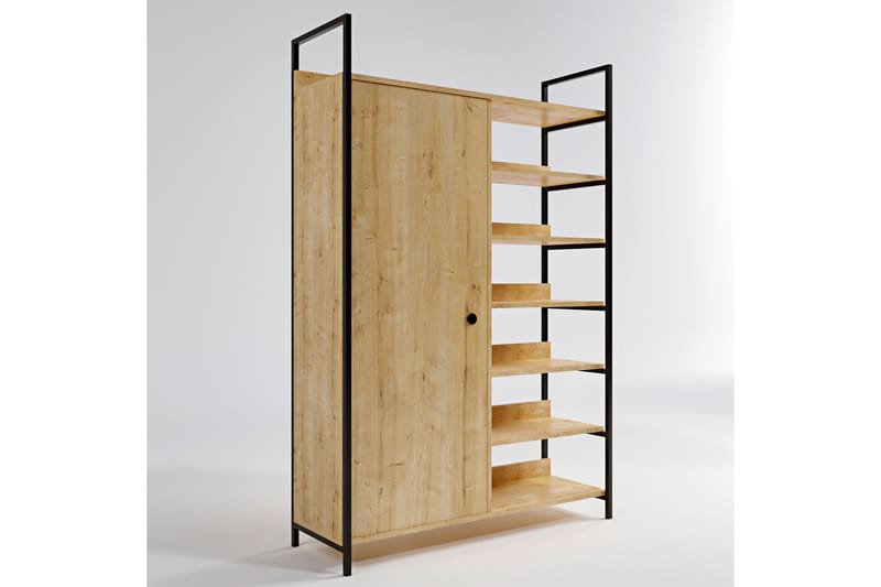 Garderobe Trendel 100x40 cm - Natur - Oppbevaring - Garderober & garderobesystem