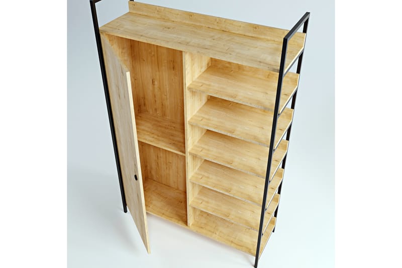 Garderobe Trendel 100x40 cm - Natur - Oppbevaring - Garderober & garderobesystem