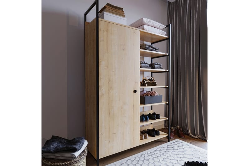 Garderobe Trendel 100x40 cm - Natur - Oppbevaring - Garderober & garderobesystem