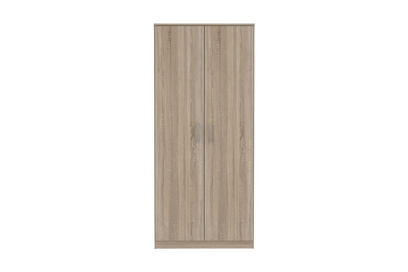 Garderobe Trerank 82x185 cm - Brun - Oppbevaring - Garderober & garderobesystem