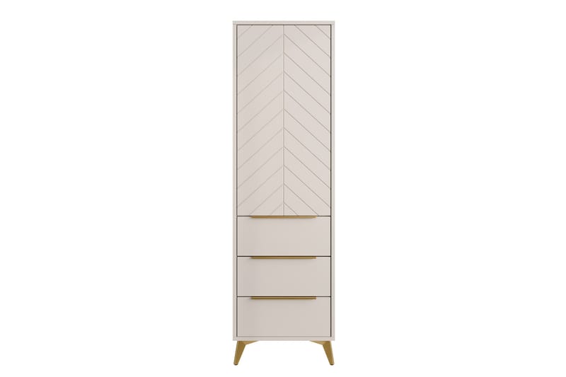 Garderobe Vemdalen 54 cm - Sand beige - Oppbevaring - Garderober & garderobesystem