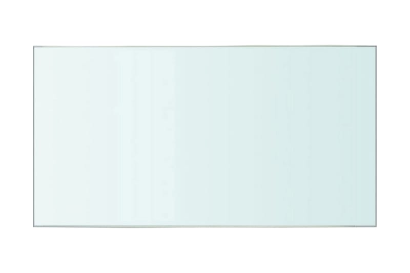 Hyllepanel klart glass 30x12 cm - Gjennomsiktig - Oppbevaring - Garderober & garderobesystem - Garderobeinnredning - Hylleplan til garderobe