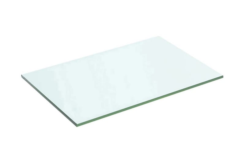 Hyllepanel klart glass 50x25 cm - Gjennomsiktig - Oppbevaring - Garderober & garderobesystem - Garderobeinnredning - Hylleplan til garderobe