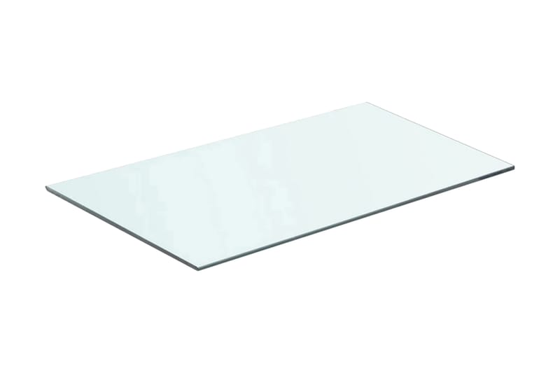 Hyllepaneler 2 stk klart glass 60x30 cm - Oppbevaring - Garderober & garderobesystem - Garderobeinnredning - Hylleplan til garderobe