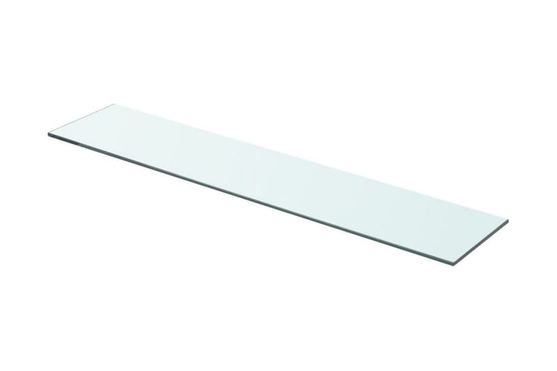 Hyllepaneler 2 stk klart glass 70x15 cm - Oppbevaring - Garderober & garderobesystem - Garderobeinnredning - Hylleplan til garderobe