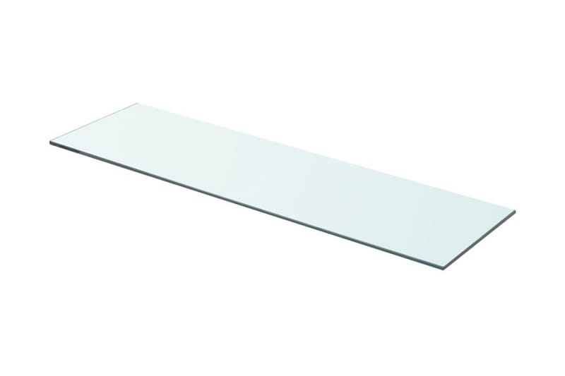 Hyllepaneler 2 stk klart glass 70x20 cm - Oppbevaring - Garderober & garderobesystem - Garderobeinnredning - Hylleplan til garderobe