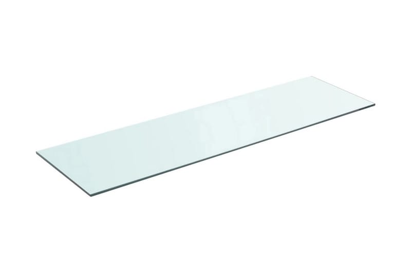 Hyllepaneler 2 stk klart glass 90x25 cm - Oppbevaring - Garderober & garderobesystem - Garderobeinnredning - Hylleplan til garderobe