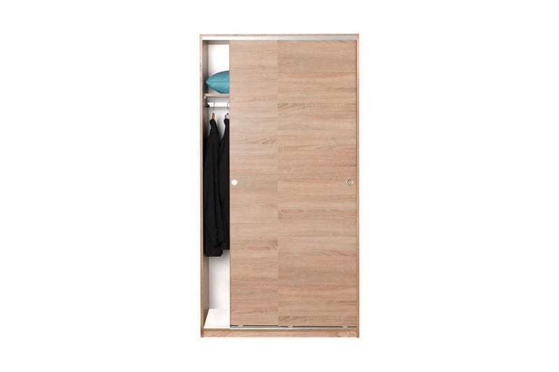 Garderobe 94x182 cm - Natur - Oppbevaring - Garderober & garderobesystem - Garderobeskap