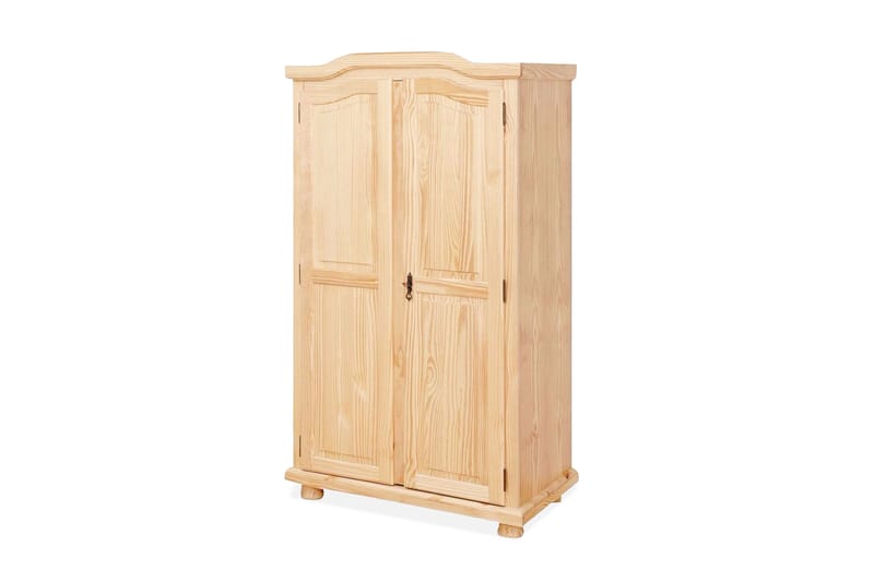 Garderobe Toulouse 104 cm - Furu - Oppbevaring - Garderober & garderobesystem - Garderobeskap