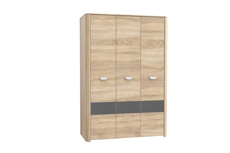 Mycheal Garderobe 133x194 cm - Brun - Oppbevaring - Garderober & garderobesystem