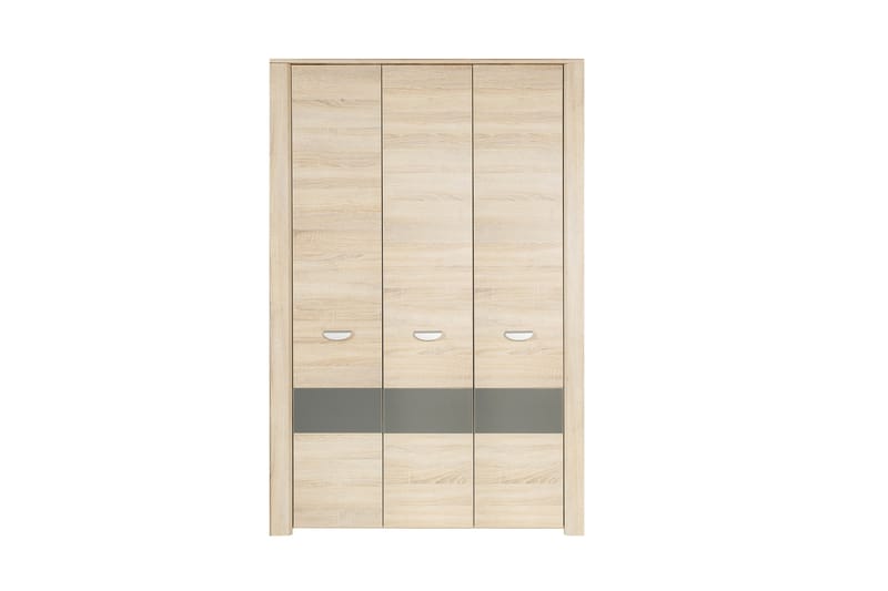 Mycheal Garderobe 133x194 cm - Brun - Oppbevaring - Garderober & garderobesystem