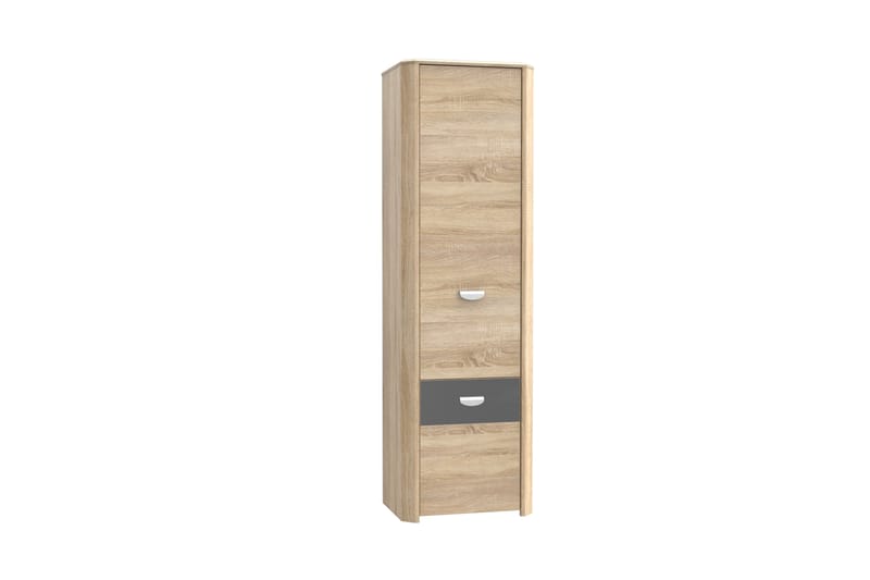 Mycheal Garderobe 59x194 cm - Brun - Oppbevaring - Garderober & garderobesystem