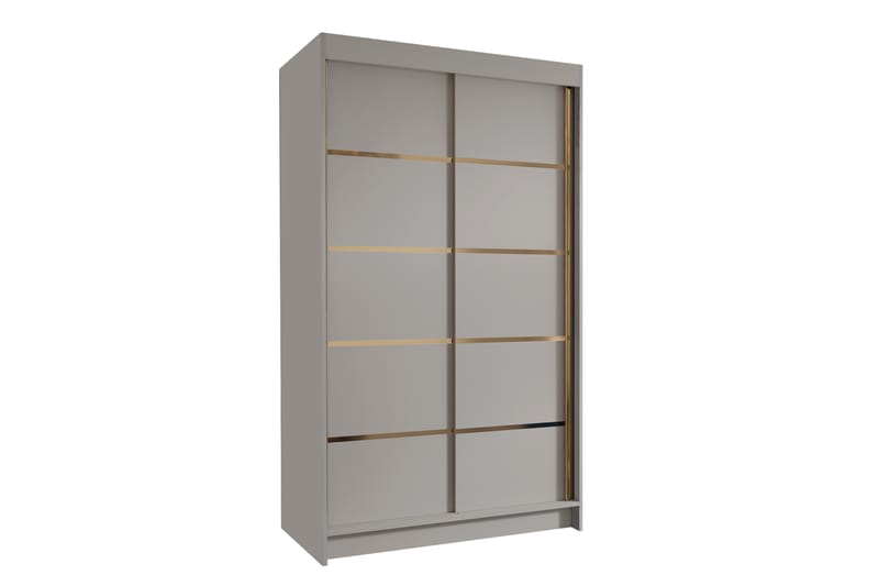 Narbonne Garderobe 100x200 cm - Beige - Oppbevaring - Garderober & garderobesystem