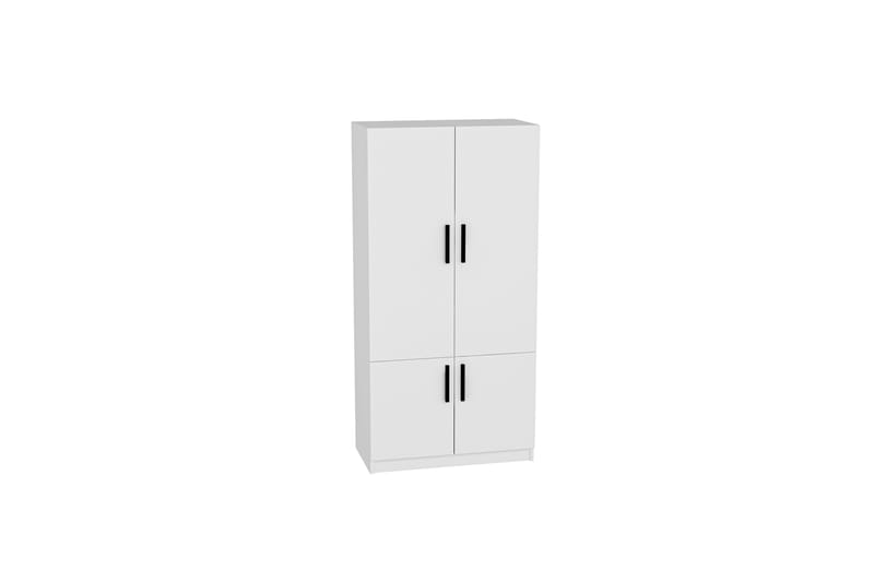 Newra Garderobe 90x180 cm - Hvit - Oppbevaring - Garderober & garderobesystem