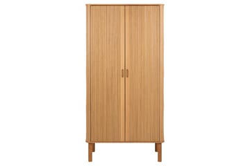 Samay Garderobe 100x200 cm - Natur - Oppbevaring - Garderober & garderobesystem