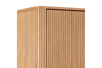 Samay Garderobe 100x200 cm - Natur - Oppbevaring - Garderober & garderobesystem