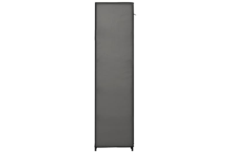 Sammenleggbar garderobe grå 110x45x175 cm stoff - Grå - Oppbevaring - Garderober & garderobesystem