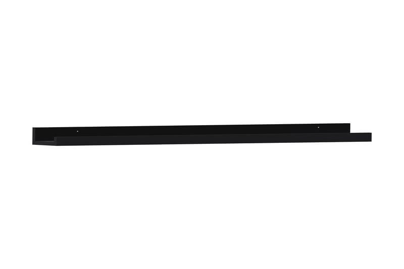 Black Shelf Bildehylle MDF 150 cm Svart - Art Link - Oppbevaring - Hylle - Bokhylle - Boklist