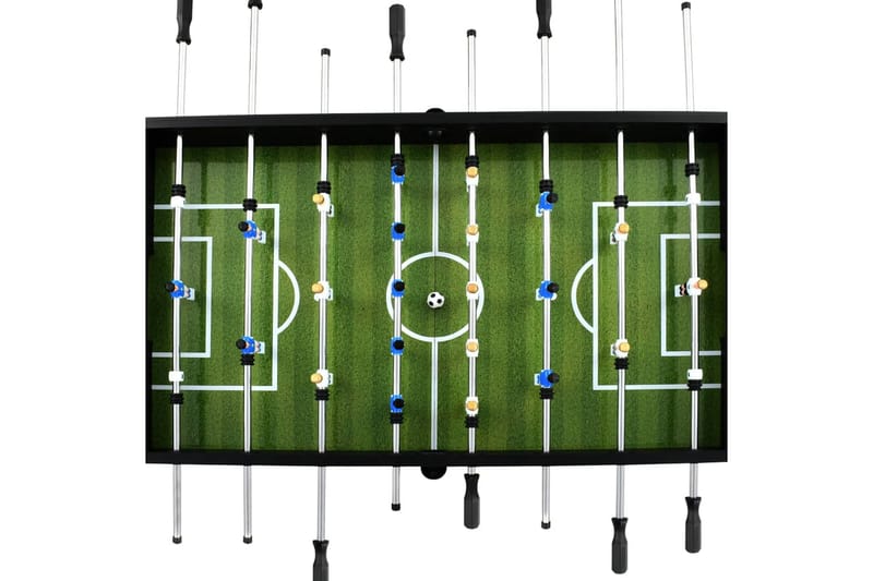 Fotballbord stål 60 kg 140x74,5x87,5 cm svart - Oppbevaring - Hylle - Bokhylle