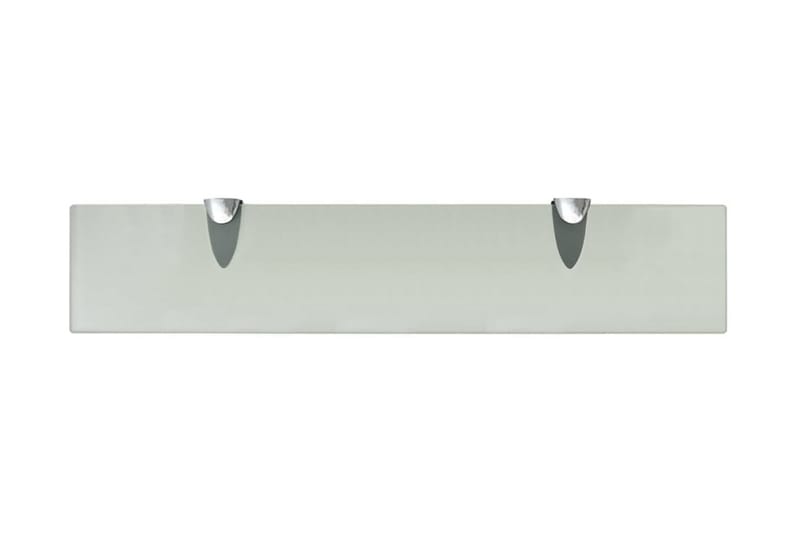 Flytende hyller 2 stk glass 50x10 cm 8 mm - Oppbevaring - Hylle - Vegghylle