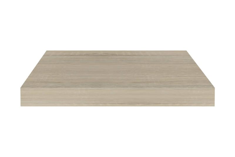 Flytende vegghylle eik 40x23x3,8 cm MDF - Oppbevaring - Hylle - Vegghylle