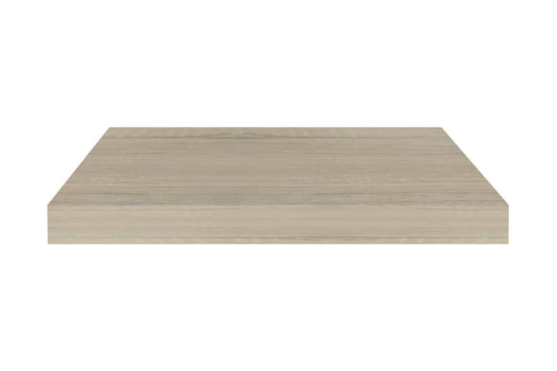 Flytende vegghylle eik 50x23x3,8 cm MDF - Oppbevaring - Hylle - Vegghylle