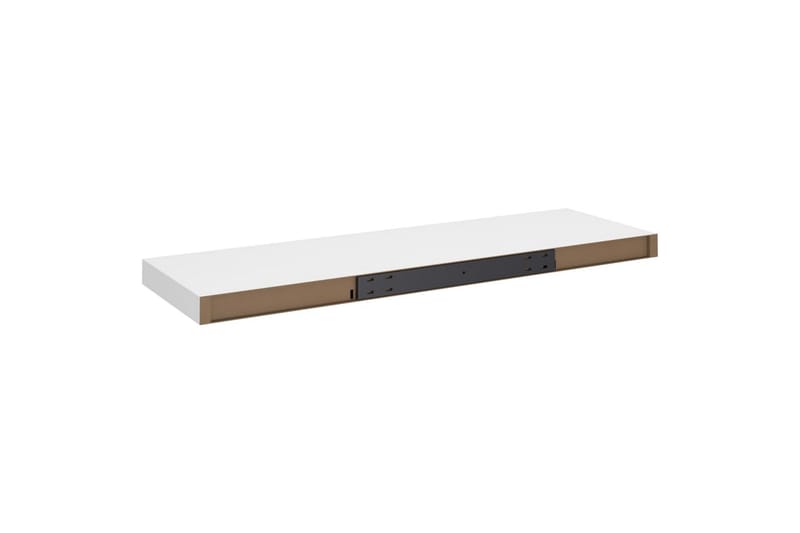 Flytende vegghylle hvit 80x23,5x3,8 cm MDF - Oppbevaring - Hylle - Vegghylle