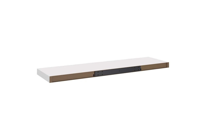 Flytende vegghylle hvit 90x23,5x3,8 cm MDF - Oppbevaring - Hylle - Vegghylle