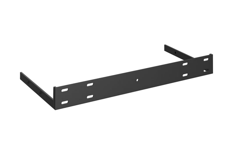 Flytende vegghyller 2 stk høyglans hvit 50x23x3,8 cm MDF - Oppbevaring - Hylle - Vegghylle