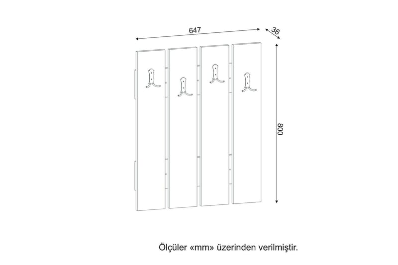 Kleshenger Tessie - Oppbevaring - Kles oppbevaring - Kleshengere & knaggrekker - Knagger