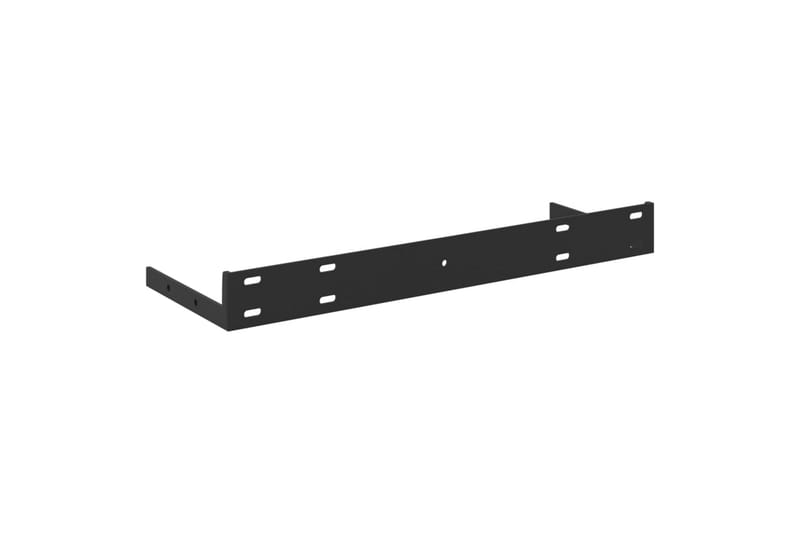 Flytende vegghyller 2 stk betonggrå 40x23x3,8 cm MDF - Grå - Oppbevaring - Hylle - Vegghylle