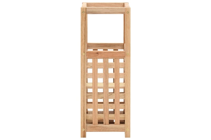 Paraplystativ heltre valnøtt 18x18x50 cm - Brun|Beige - Oppbevaring - Oppbevaring til småting - Oppbevaringsstativ - Paraplystativ