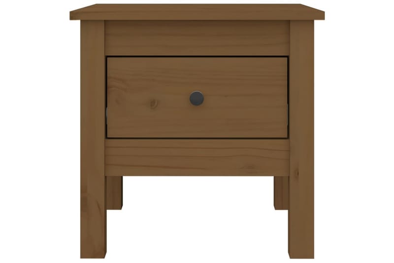 beBasic Sidebord 2 stk honningbrun 40x40x39 cm heltre furu - Brun - Oppbevaring - Oppbevaringsmøbler - Sideboard & skjenk