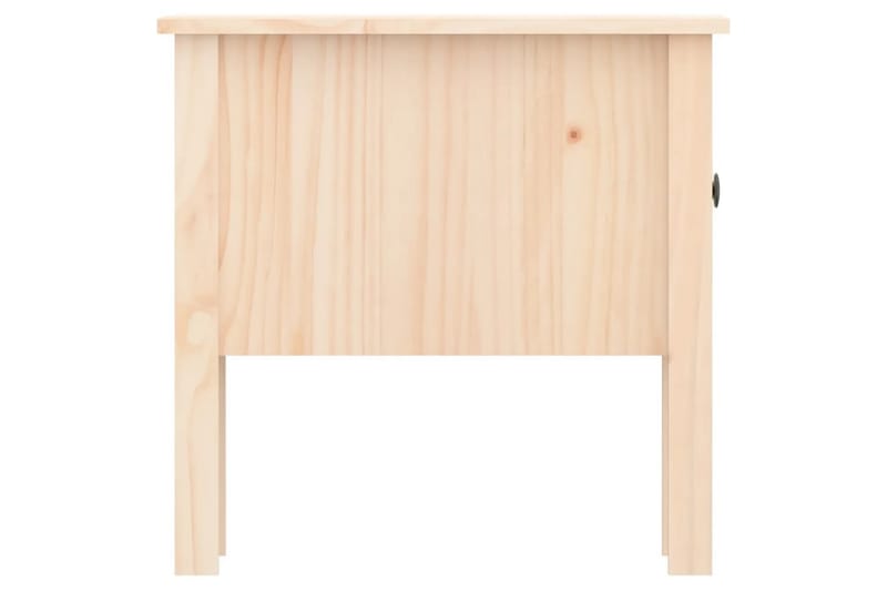 beBasic Sidebord 50x50x49 cm heltre furu - Brun - Oppbevaring - Oppbevaringsmøbler - Sideboard & skjenk