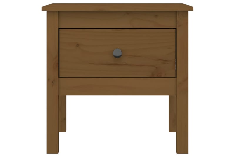 beBasic Sidebord honningbrun 50x50x49 cm heltre furu - Brun - Oppbevaring - Oppbevaringsmøbler - Sideboard & skjenk