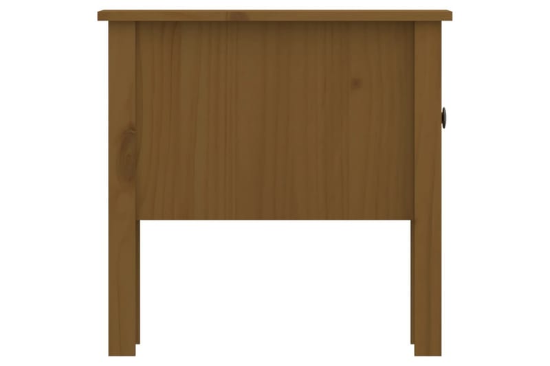 beBasic Sidebord honningbrun 50x50x49 cm heltre furu - Brun - Oppbevaring - Oppbevaringsmøbler - Sideboard & skjenk