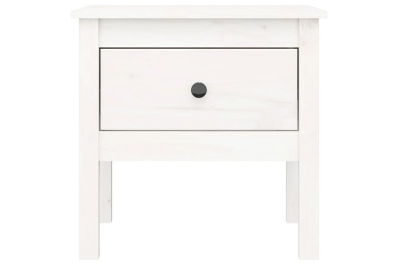 beBasic Sidebord hvit 50x50x49 cm heltre furu - Hvit - Oppbevaring - Oppbevaringsmøbler - Sideboard & skjenk