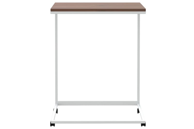 beBasic Sidebord med hjul hvit 55x35x70 cm konstruert tre - Hvit - Oppbevaring - Oppbevaringsmøbler - Sideboard & skjenk