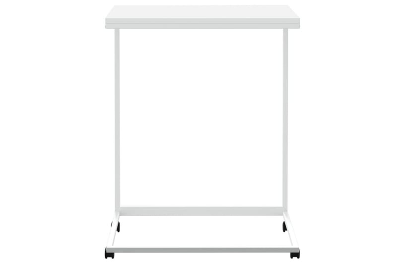 beBasic Sidebord med hjul hvit 55x35x70 cm konstruert tre - Hvit - Oppbevaring - Oppbevaringsmøbler - Sideboard & skjenk