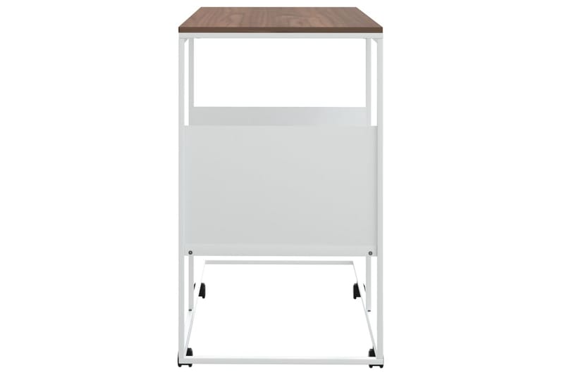 beBasic Sidebord med hjul hvit 55x36x63,5 cm konstruert tre - Hvit - Oppbevaring - Oppbevaringsmøbler - Sideboard & skjenk