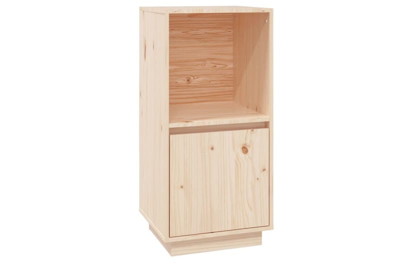 beBasic Skjenk 38x35x80 cm heltre furu - Brun - Oppbevaring - Oppbevaringsmøbler - Sideboard & skjenk