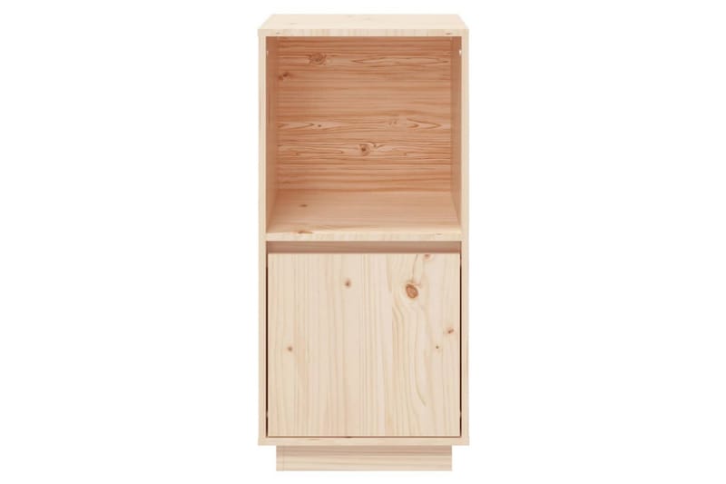 beBasic Skjenk 38x35x80 cm heltre furu - Brun - Oppbevaring - Oppbevaringsmøbler - Sideboard & skjenk