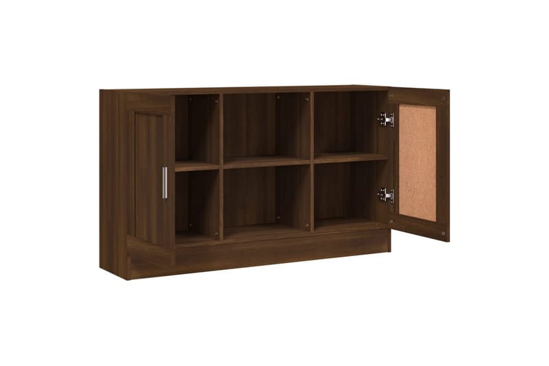 beBasic Skjenk brun eik 120x30,5x70 cm konstruert tre - Brun - Oppbevaring - Oppbevaringsmøbler - Sideboard & skjenk