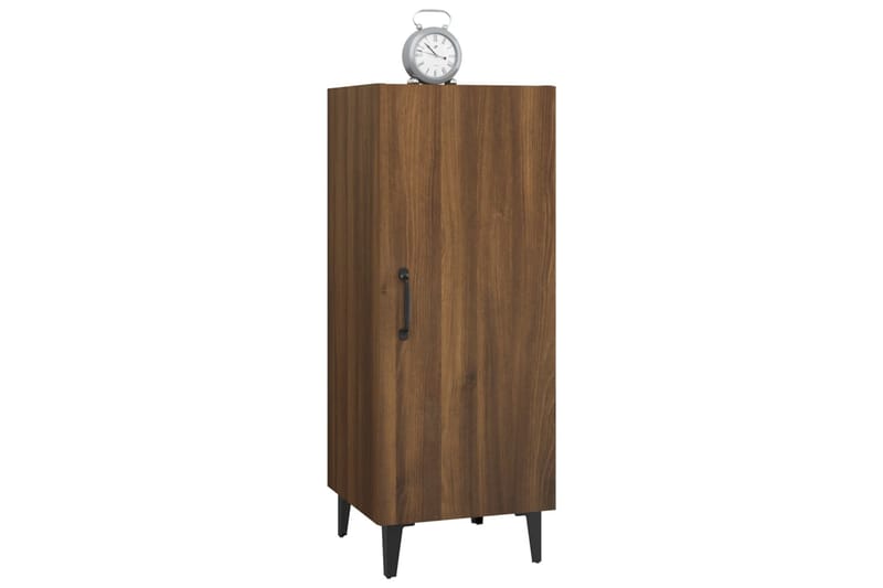 beBasic Skjenk brun eik 34,5x34x90 cm konstruert tre - Brun - Oppbevaring - Oppbevaringsmøbler - Sideboard & skjenk