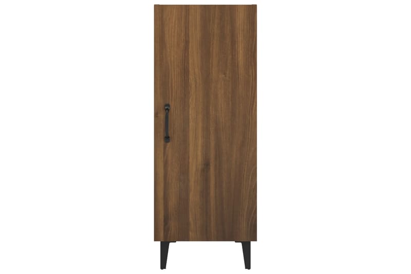 beBasic Skjenk brun eik 34,5x34x90 cm konstruert tre - Brun - Oppbevaring - Oppbevaringsmøbler - Sideboard & skjenk