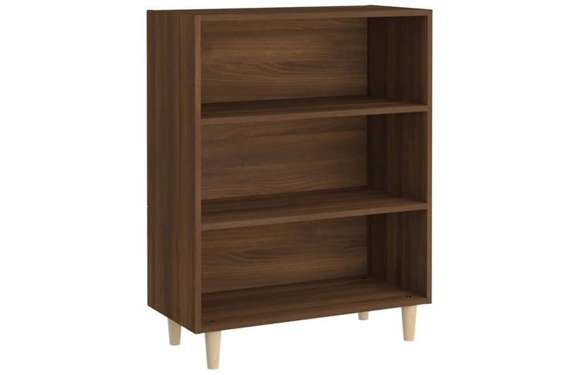 beBasic Skjenk brun eik 69,5x32,5x90 cm konstruert tre - Brun - Oppbevaring - Oppbevaringsmøbler - Sideboard & skjenk