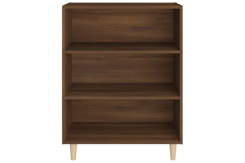 beBasic Skjenk brun eik 69,5x32,5x90 cm konstruert tre - Brun - Oppbevaring - Oppbevaringsmøbler - Sideboard & skjenk