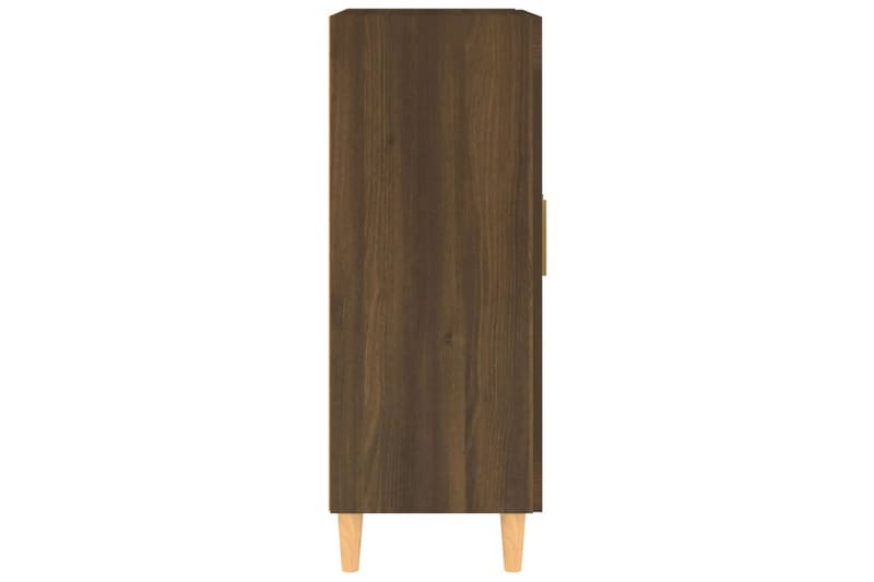 beBasic Skjenk brun eik 69,5x34x90 cm konstruert tre - Brun - Oppbevaring - Oppbevaringsmøbler - Sideboard & skjenk